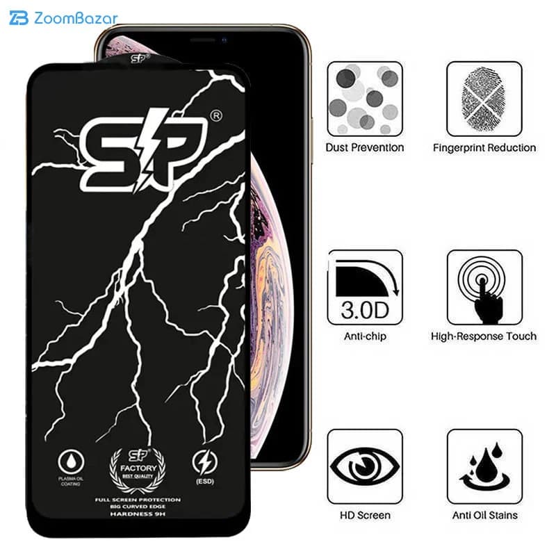 گلس اپیکوی مدل SP Factory مناسب برای گوشی موبایل اپل iPhone 11 Pro/Xs/X — تصویر ۱۱
