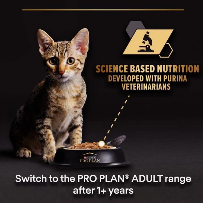 کنسرو بچه گربه پروپلن طعم مرغ مدل کیتن وزن 85 گرم ProPlan Kitten Healthy Start — تصویر ۳