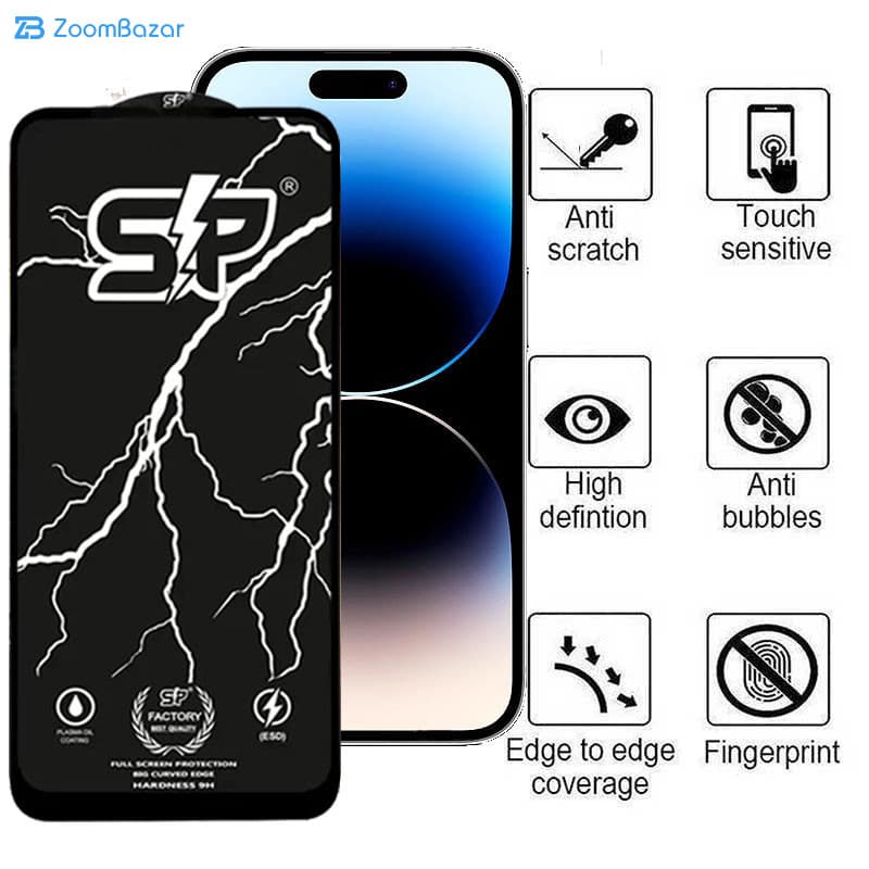 گلس اپیکوی مدل SP Factory مناسب برای گوشی موبایل اپل iPhone 13 pro Max/ 14 Plus — تصویر ۵