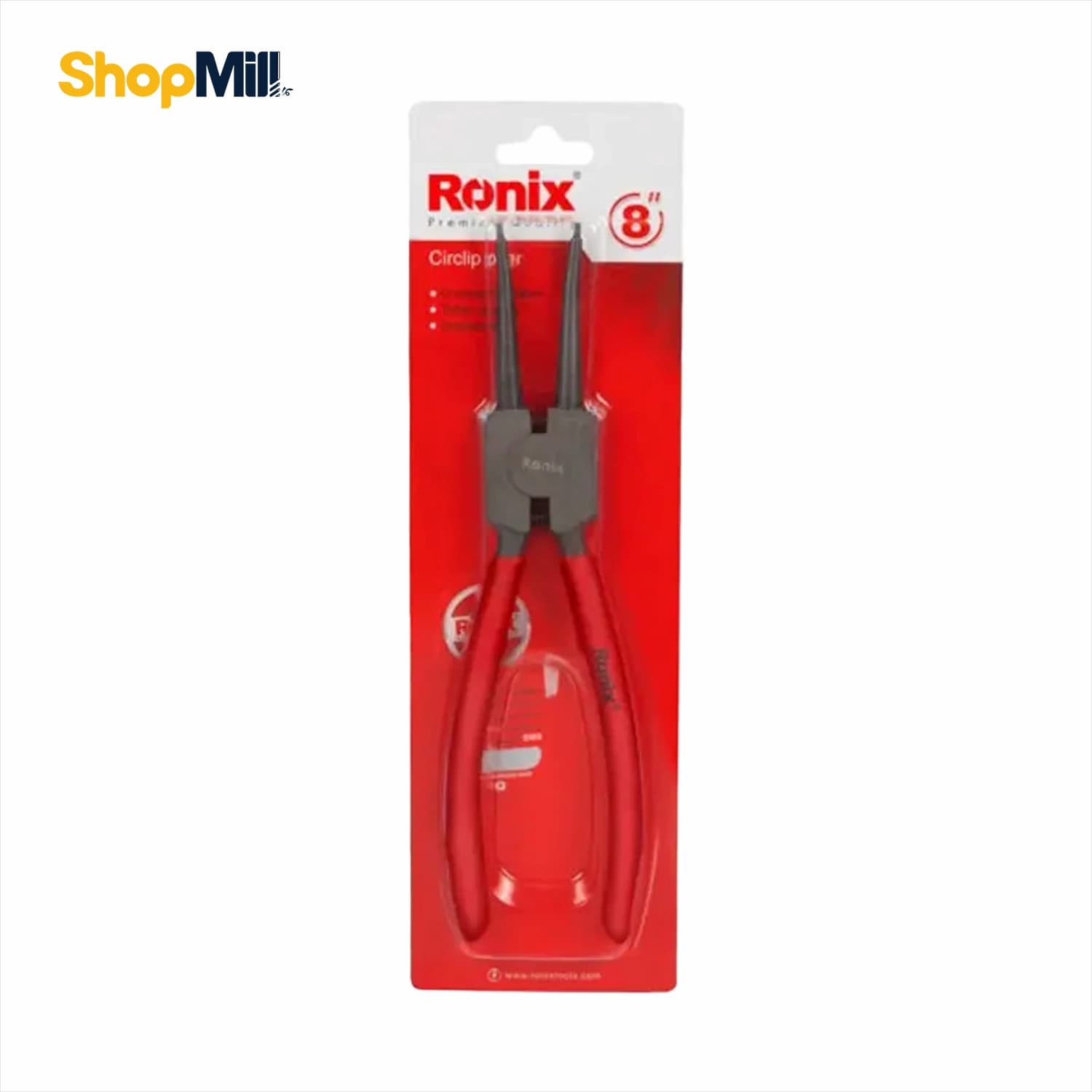 انبر خار باز کن سر راست 7 اینچ رونیکس (Ronix) مدل RH-1727 — تصویر ۴