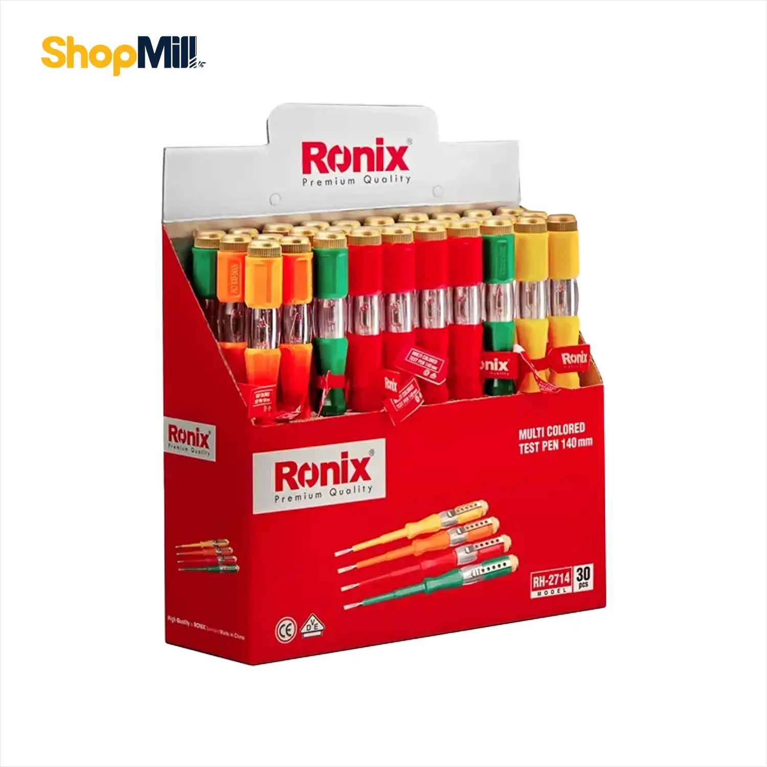 فازمتر 140 میلی متری دو سو رونیکس (RONIX) مدل RH-2714 — تصویر ۲