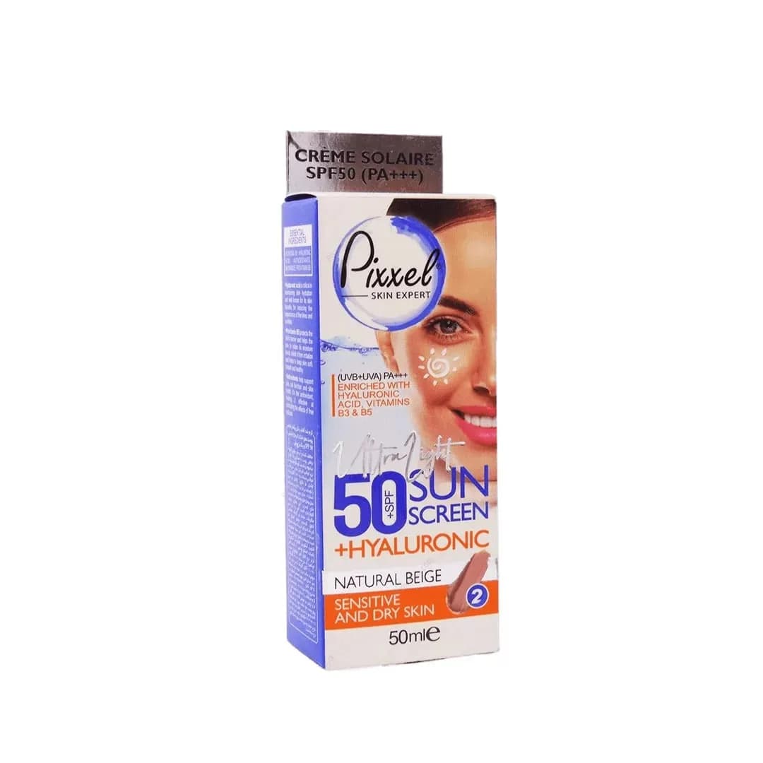 کرم ضد آفتاب رنگی پوست خشک و حساس SPF50 پیکسل — تصویر ۲