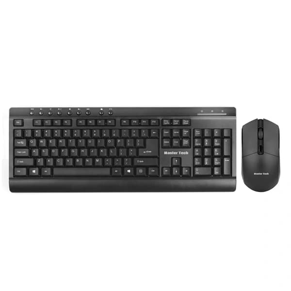 کیبورد و موس بی سیم مسترتک Master Tech mk8600bw
