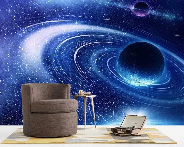 پوستر کاغذ دیواری سیارات فضایی — تصویر ۲