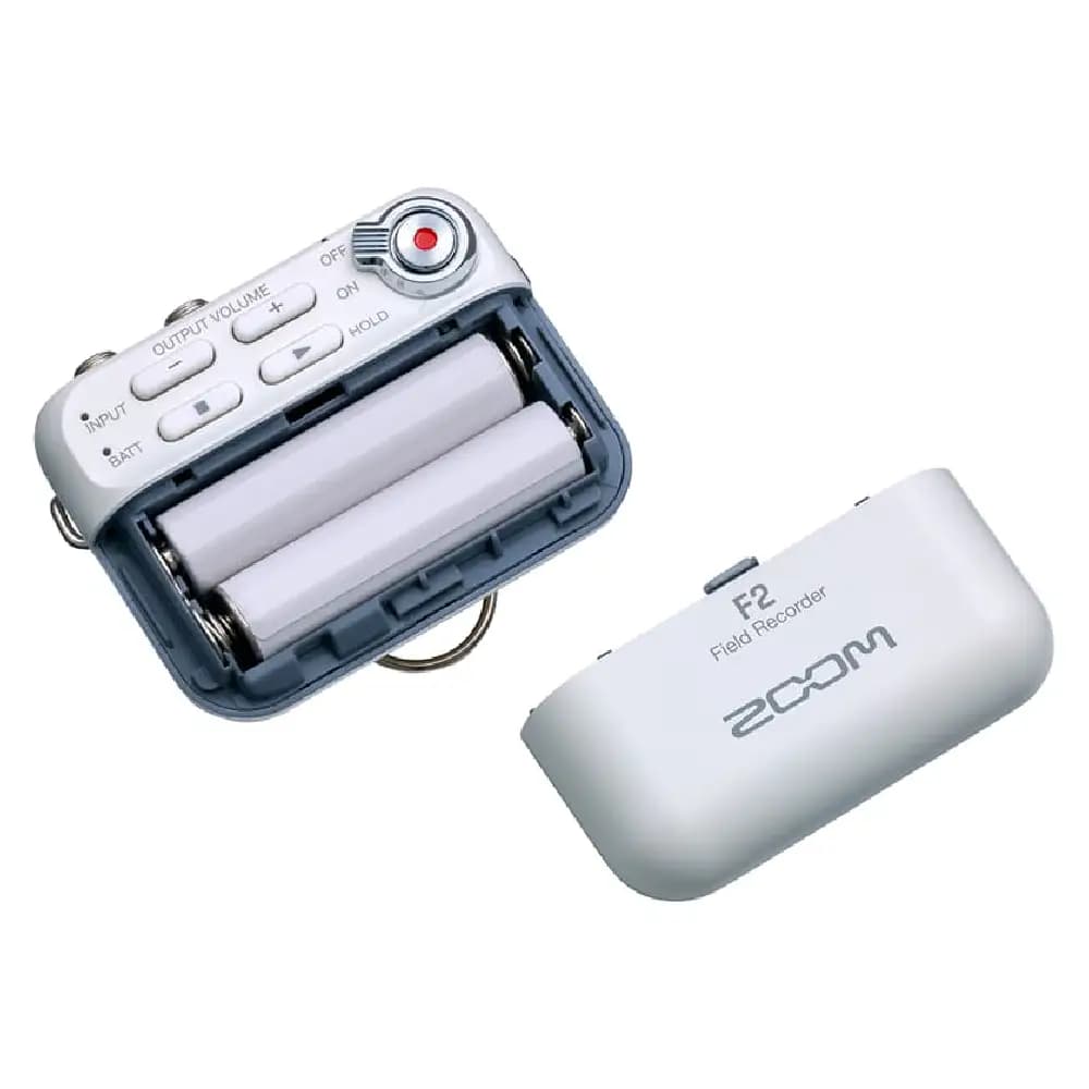 رکوردر زوم یقه ای ZOOM F2-W /white — تصویر ۳