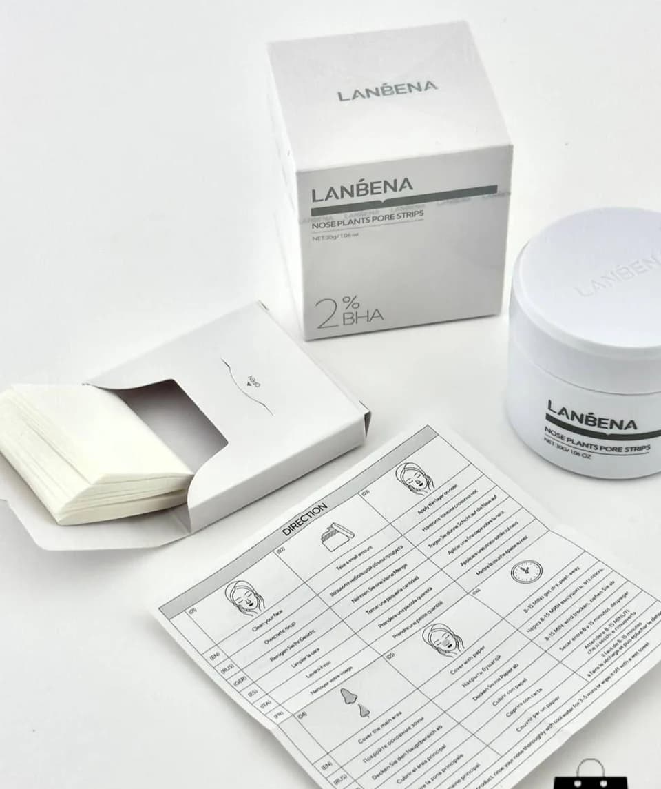 پچ بینی لانبنا (LANBENA) بسته ۶۰ عددی — تصویر ۳