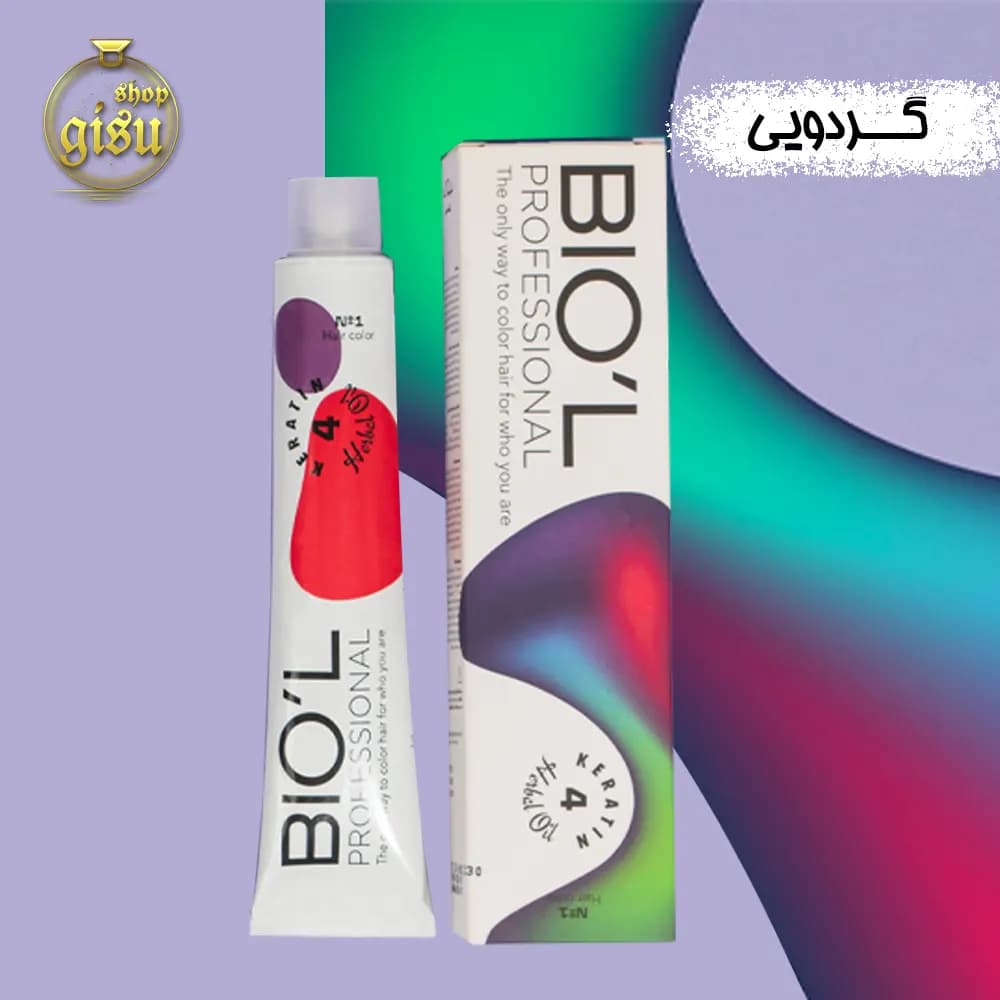 رنگ مو گردویی بیول (BIOL) حجم 100ml