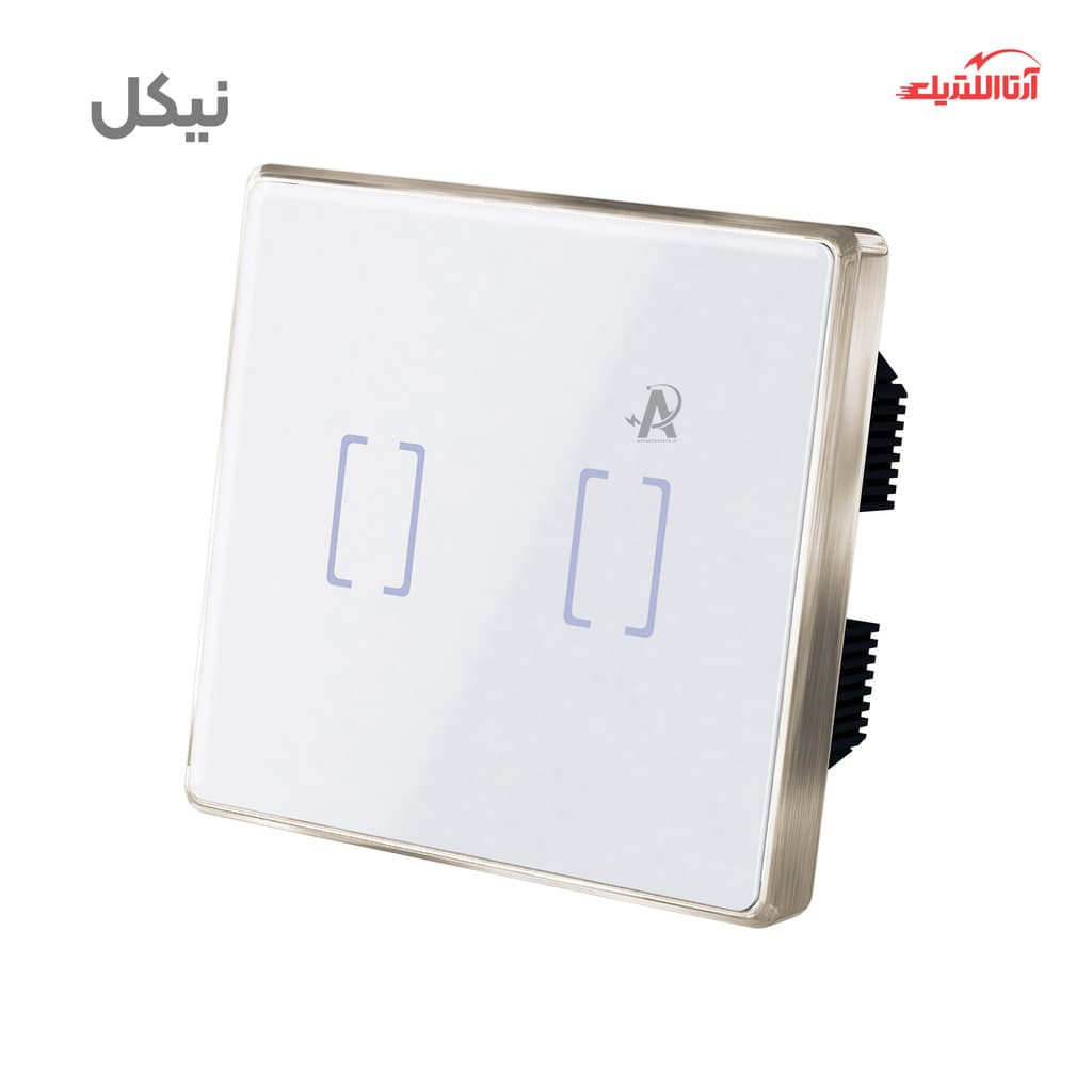 کلید لمسی دو پل مایا سری اریس کلاسیک مدل MT2EF11 — تصویر ۷