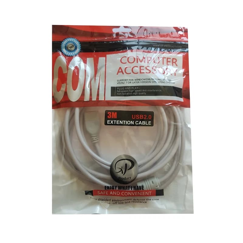 کابل پرینتر USB 2.0 ایکس پی (XP) طول 3 متر مدل PLUS