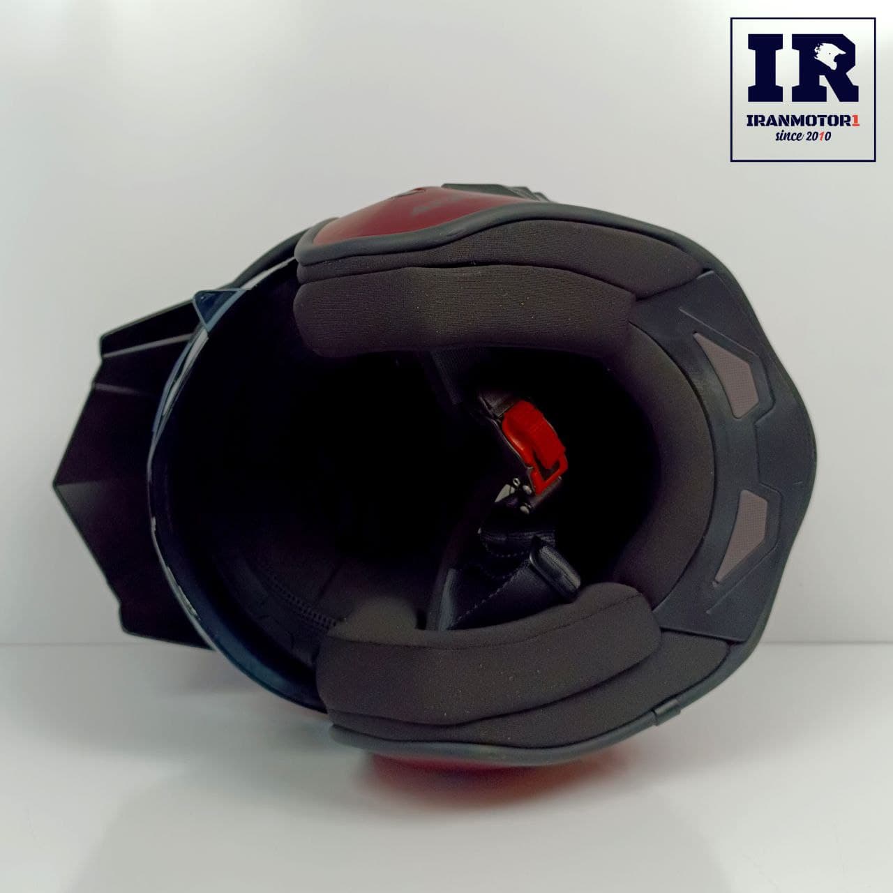 کلاه کاسکت اورجینال بدون فک اکربیس acerbis زرشکی — تصویر ۲