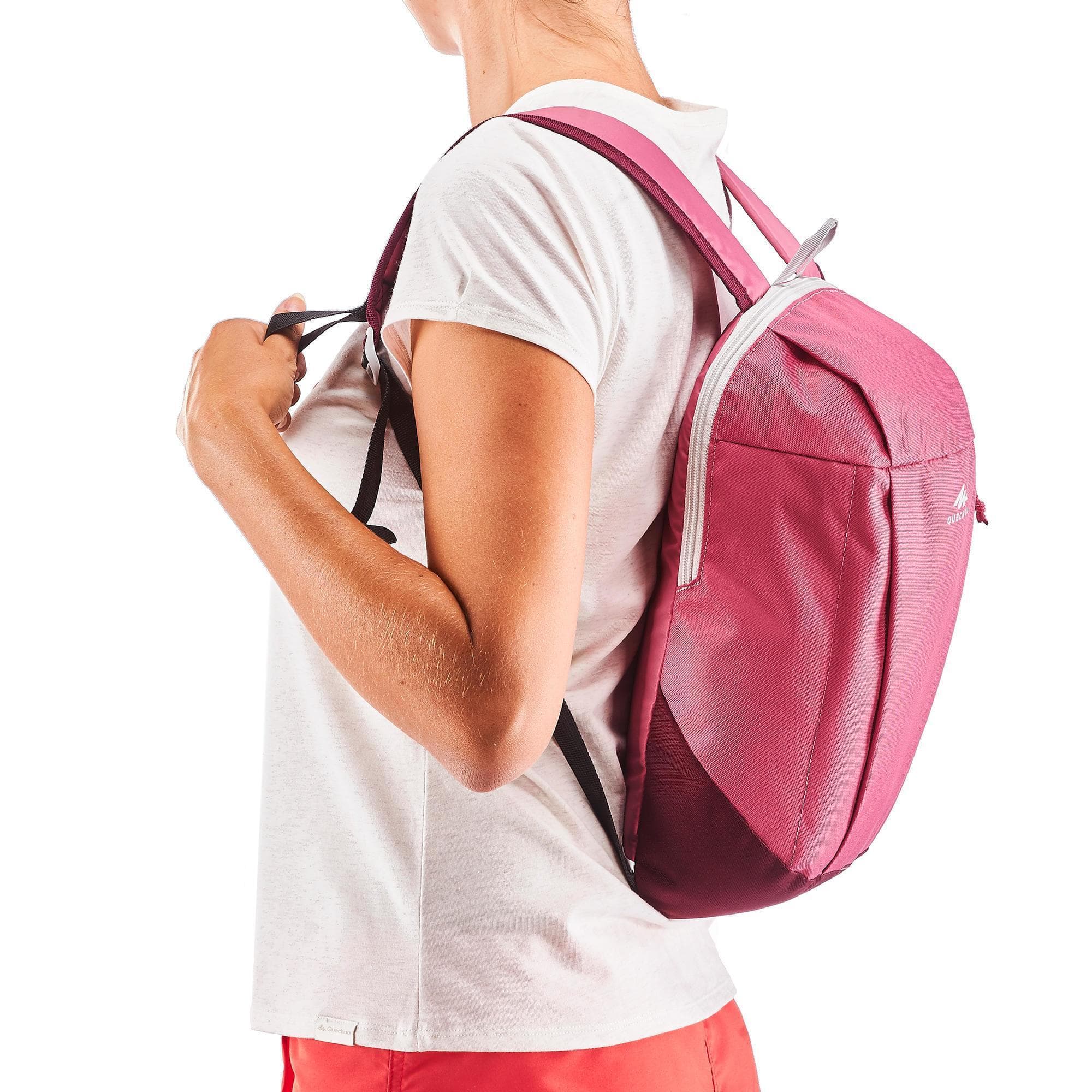 کوله پشتی کچوا 10 لیتری Quechua Outdoor Backpack – 10L – Pink – NH Arpenaz 50 — تصویر ۲