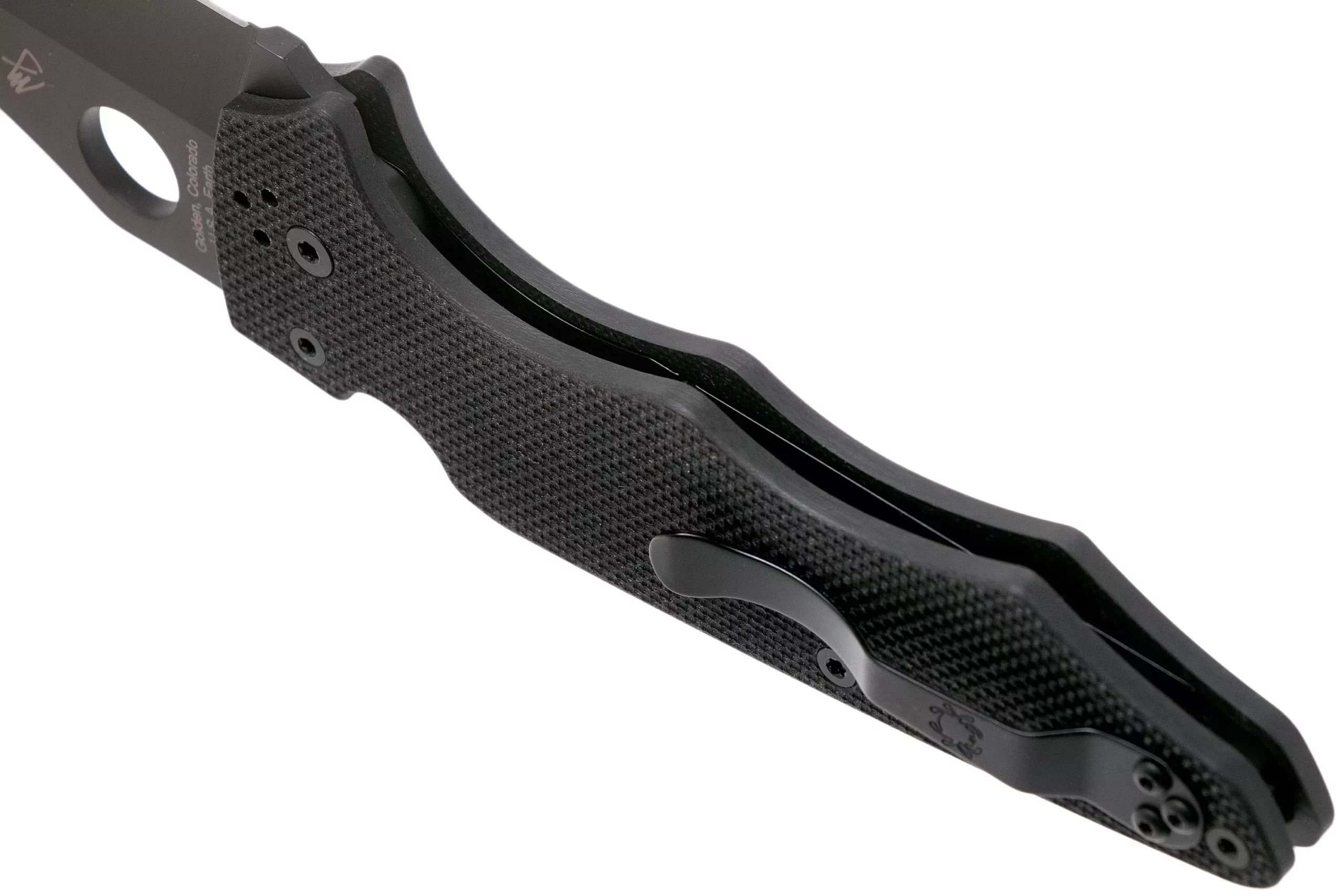 چاقو یوجومبو اسپایدرکو Spyderco YOJUMBO™ BLACK BLADE — تصویر ۷