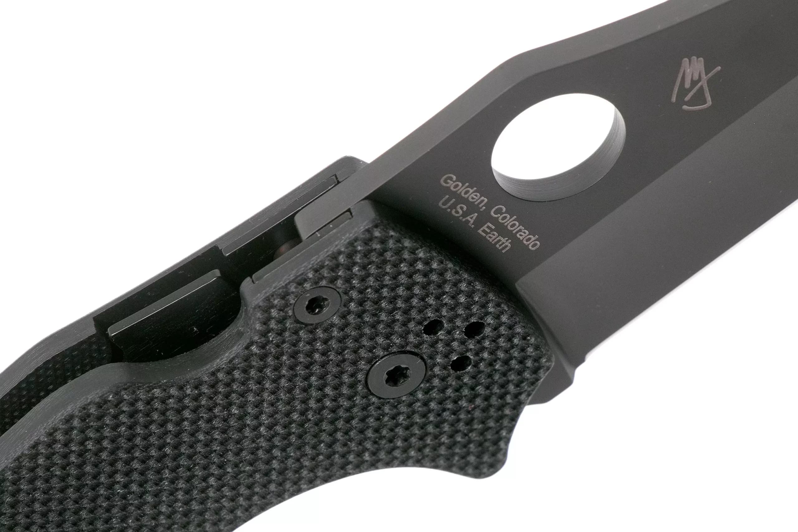 چاقو یوجومبو اسپایدرکو Spyderco YOJUMBO™ BLACK BLADE — تصویر ۸