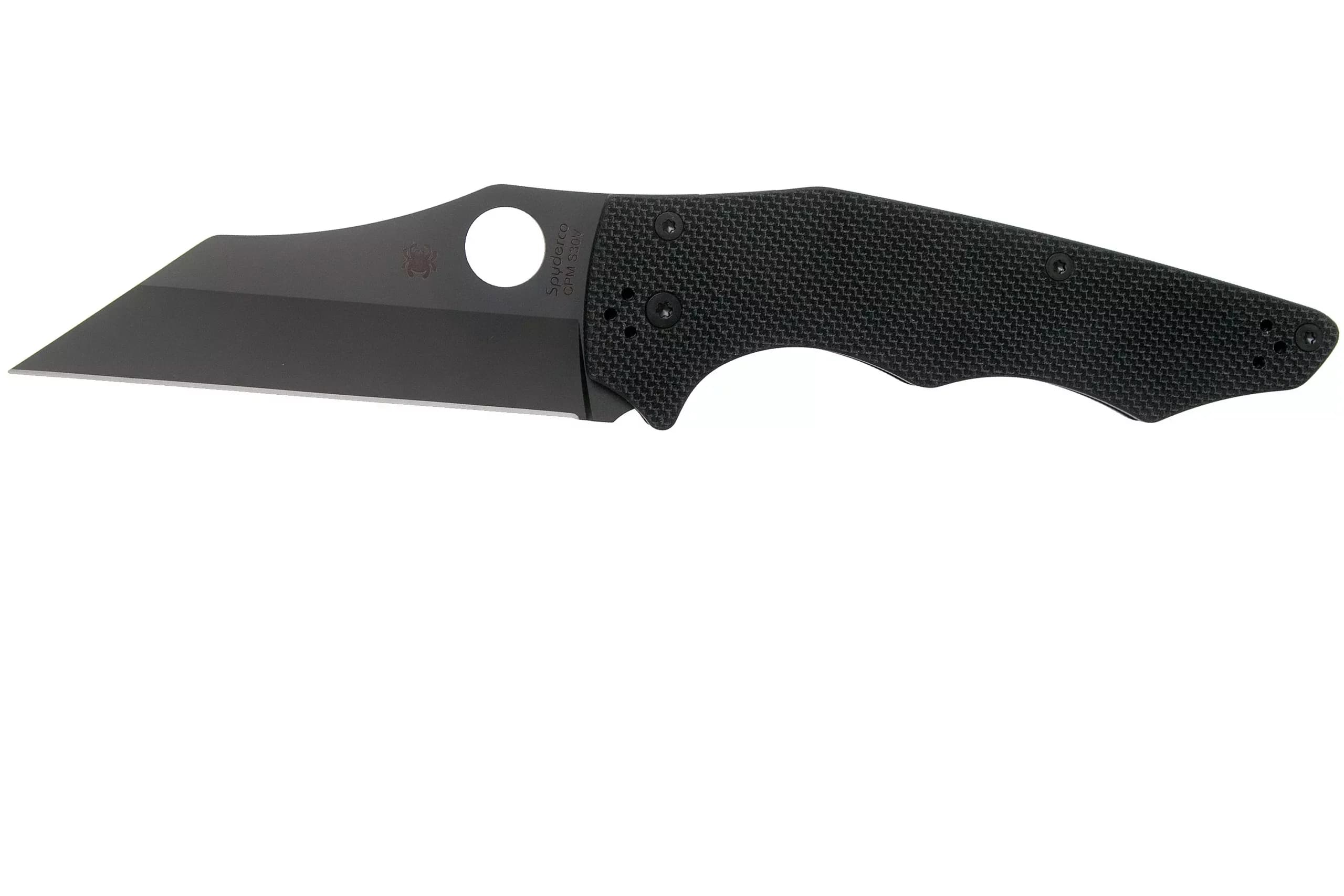 چاقو یوجومبو اسپایدرکو Spyderco YOJUMBO™ BLACK BLADE — تصویر ۳