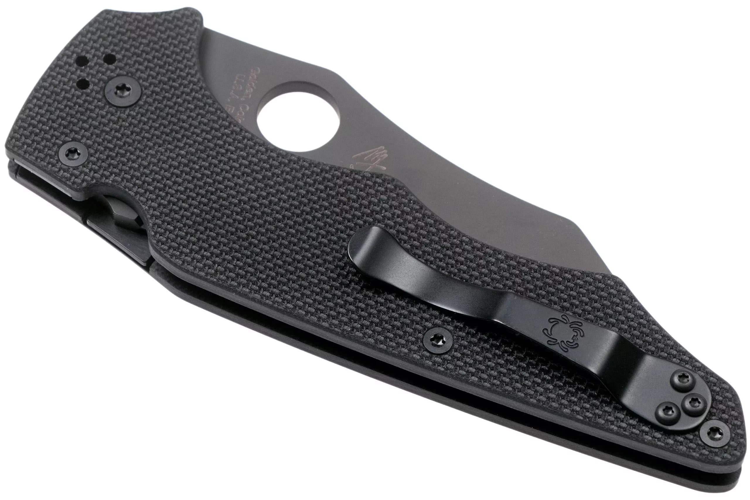 چاقو یوجومبو اسپایدرکو Spyderco YOJUMBO™ BLACK BLADE — تصویر ۶