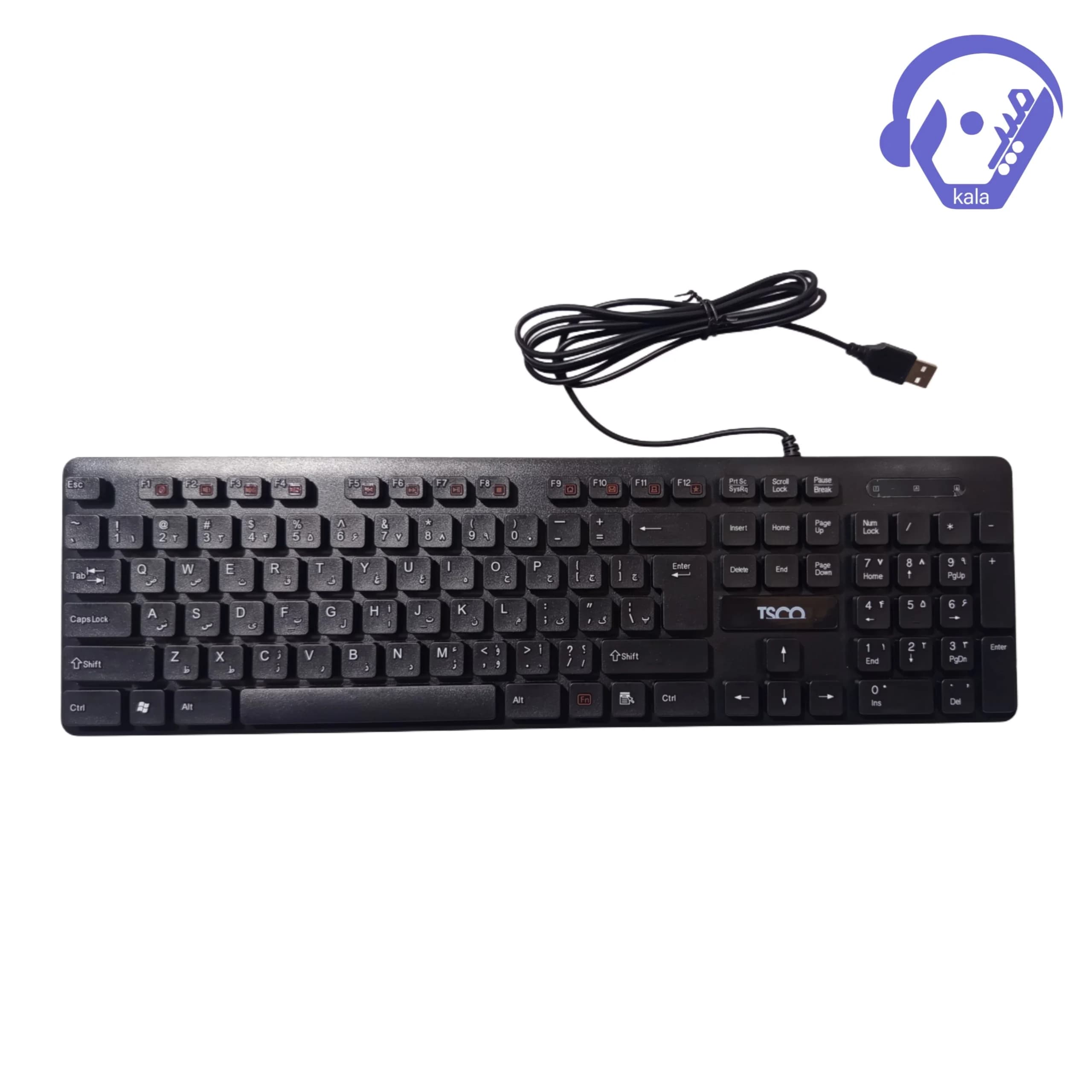 کیبورد سیمی تسکو (TSCO) مدل TK 8045 — تصویر ۲