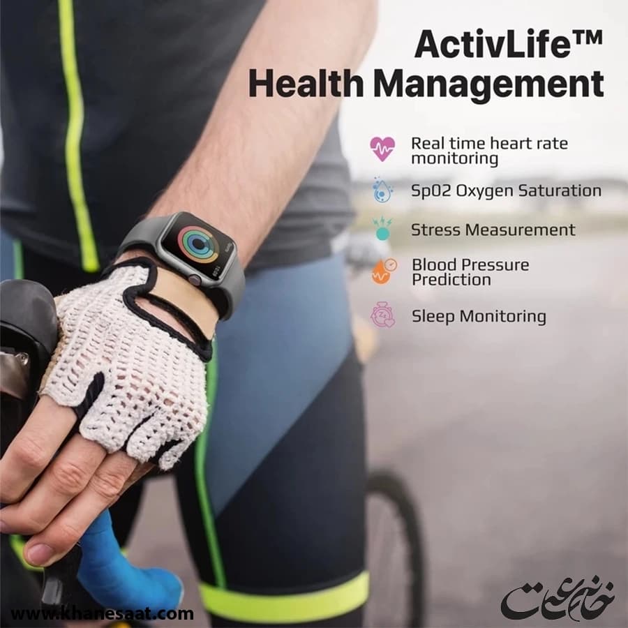 ساعت هوشمند پرومیت مدل XWATCH-B19-GRAPHITE-Gray — تصویر ۱۲