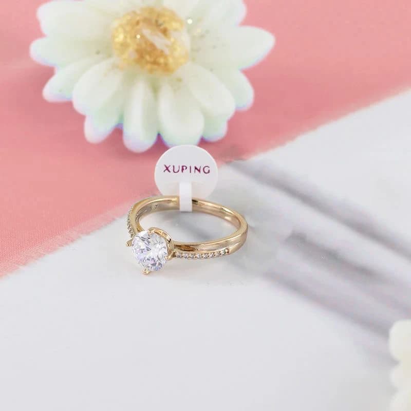 انگشتر زنانه ژوپینگ مدل سولیتر کد XP000L442 — تصویر ۳