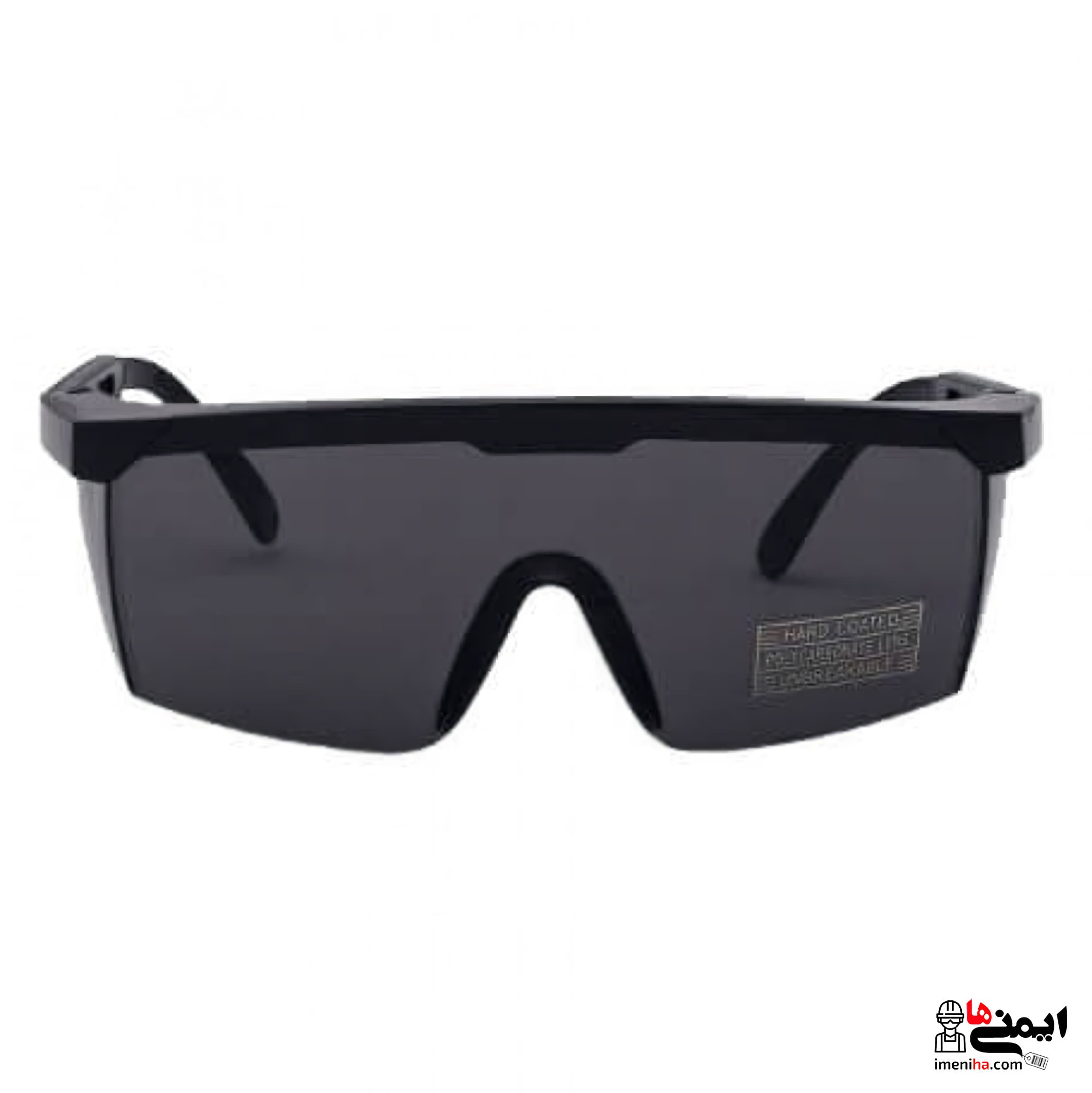 عینک ایمنی فریم دار دودی PAN 2172 (P650F) — تصویر ۲