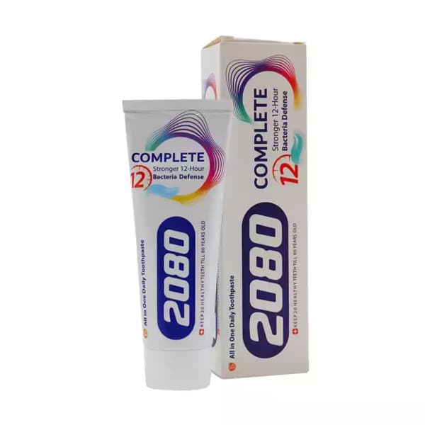 خمیر دندان کامل ۲۰۸۰ حجم ۱۰۰ گرم | Complete 2080 Toothpaste 100 gr — تصویر ۲