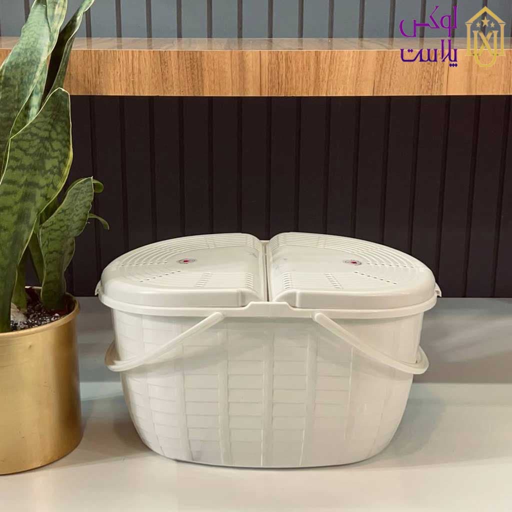 سبد پیک نیک طرح حصیر شهاب 4158 — تصویر ۲