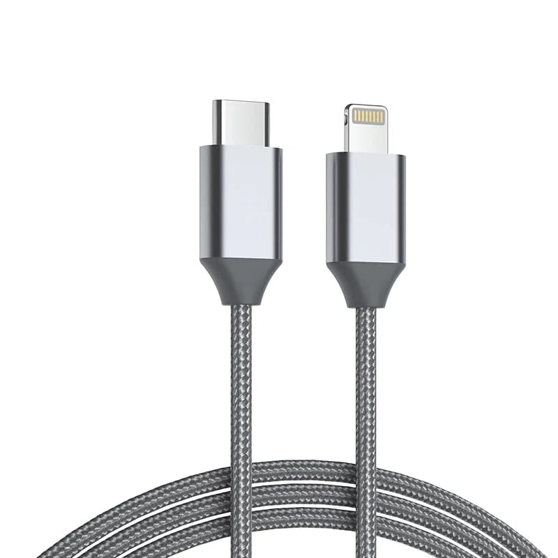 کابل شارژ شیائومی مدل QCY DC03 20W PD Cable Quick Charger Type-C to Lighting