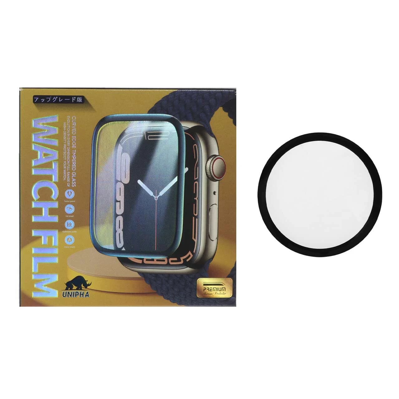 محافظ صفحه سامسونگ واچ PMMA Full Cover مدل Watch 4 / Watch 5 / Watch 6 / R870 / R910 / R940 — تصویر ۳