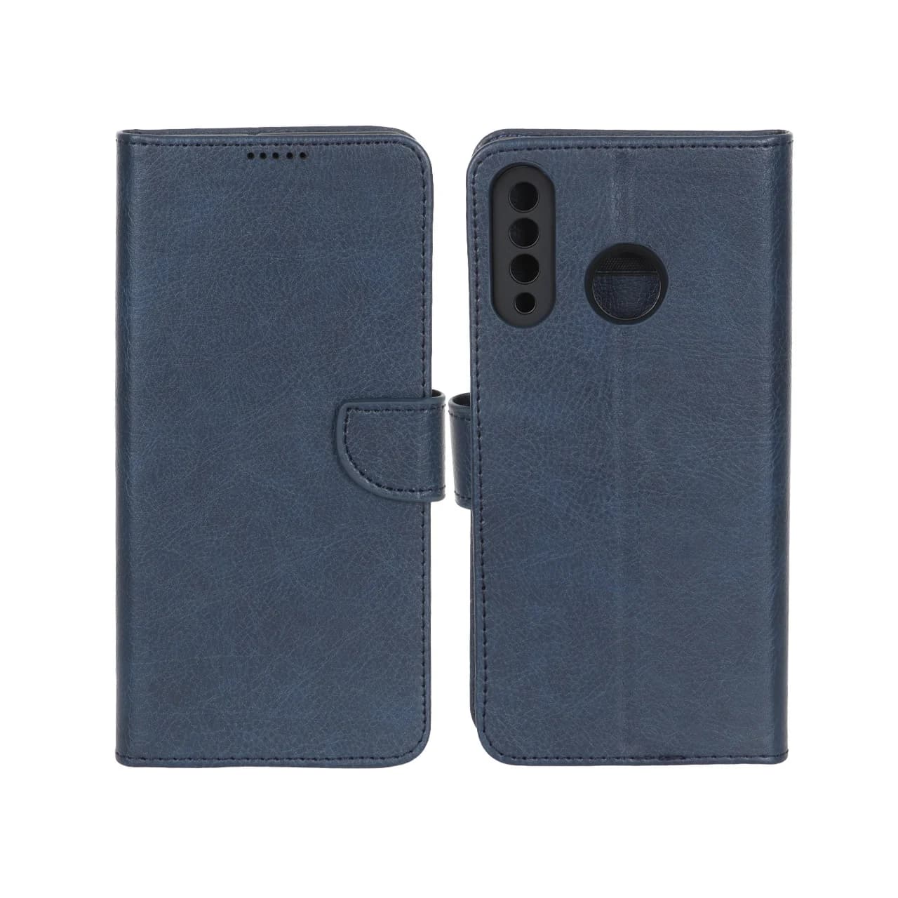 کیف چرمی موبایل مگنتی محافظ لنزدار KRF مدل Huawei P30 Lite — تصویر ۲