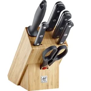 ست بلوک چاقوی آشپزخانه زولینگ 7 پارچه Zwilling Gourmet Block Set-Bambu- 7 pieces