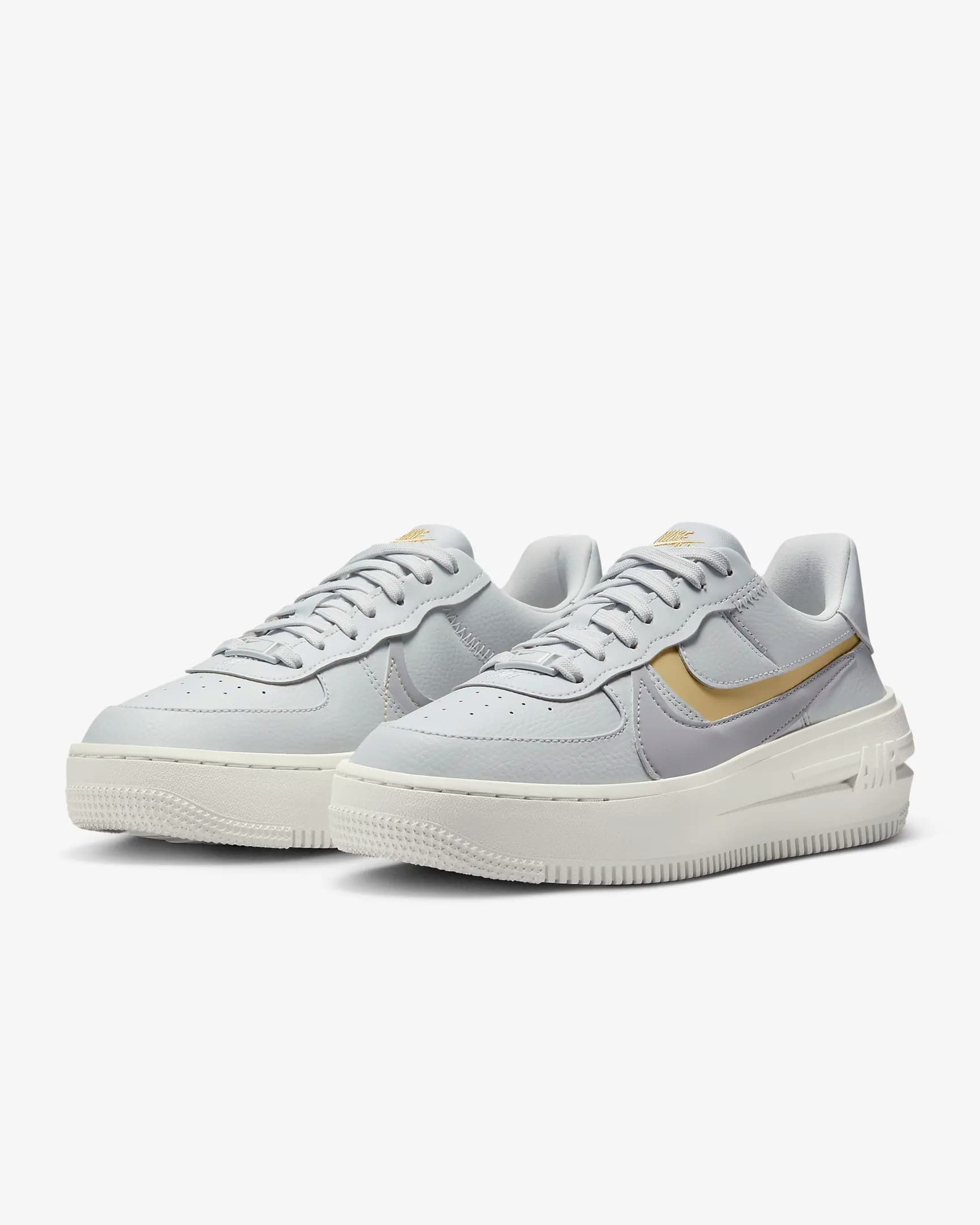 کفش زنانه نایک اورجینال- طوسی Nike Air Force 1 PLT.AF.ORM — تصویر ۶