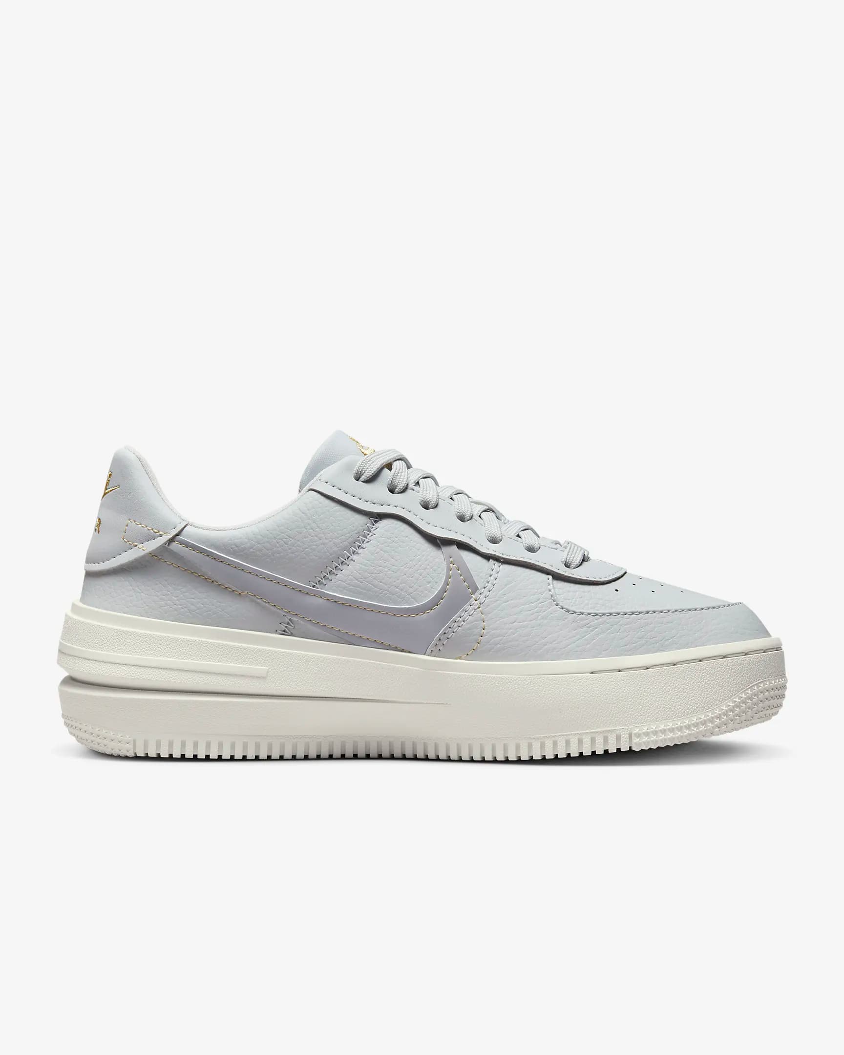 کفش زنانه نایک اورجینال- طوسی Nike Air Force 1 PLT.AF.ORM — تصویر ۴