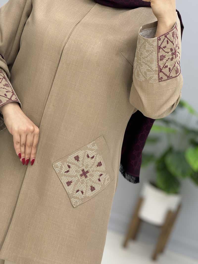 مانتو مزونی مانیسا کد 227583 — تصویر ۷