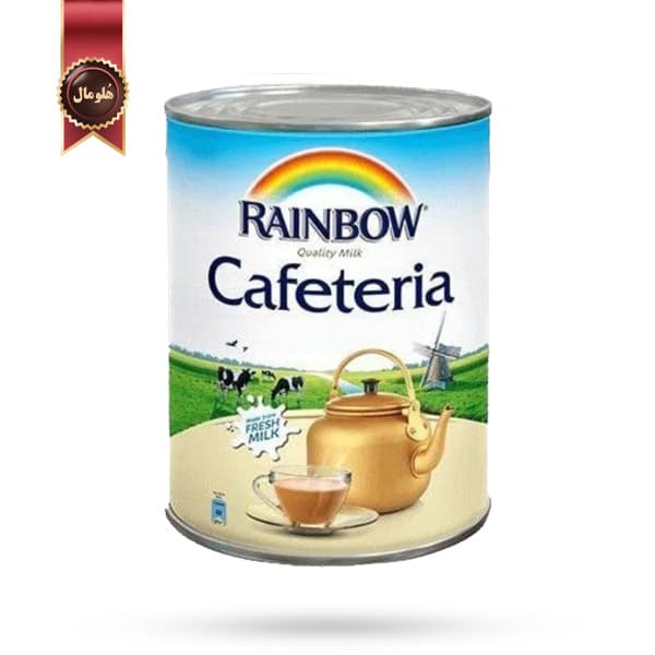 شیر مایع ابوقوس RAINBOW مدل کافیتیریا Cafeteria وزن 410 گرم (اورجینال)