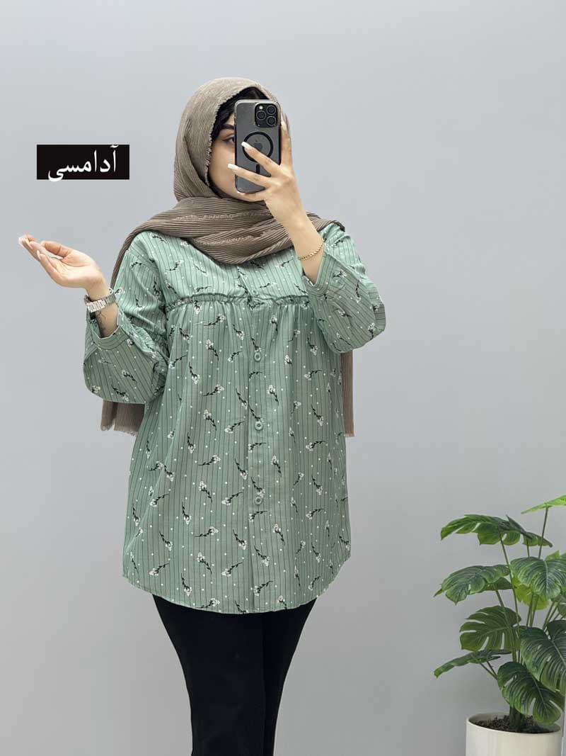 شومیز عروسکی مهیاس کد 10105422 — تصویر ۷