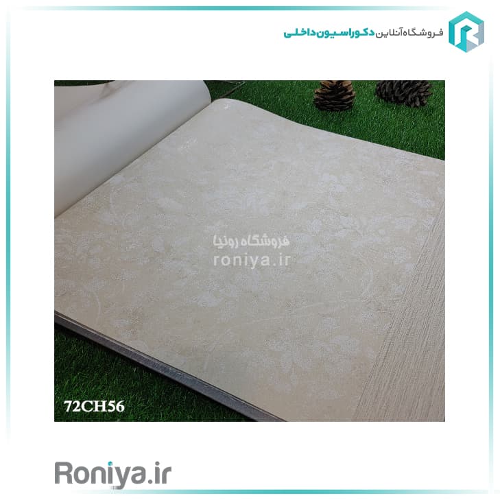 کاغذ دیواری گلدار محوCode-72CH53-56 — تصویر ۲