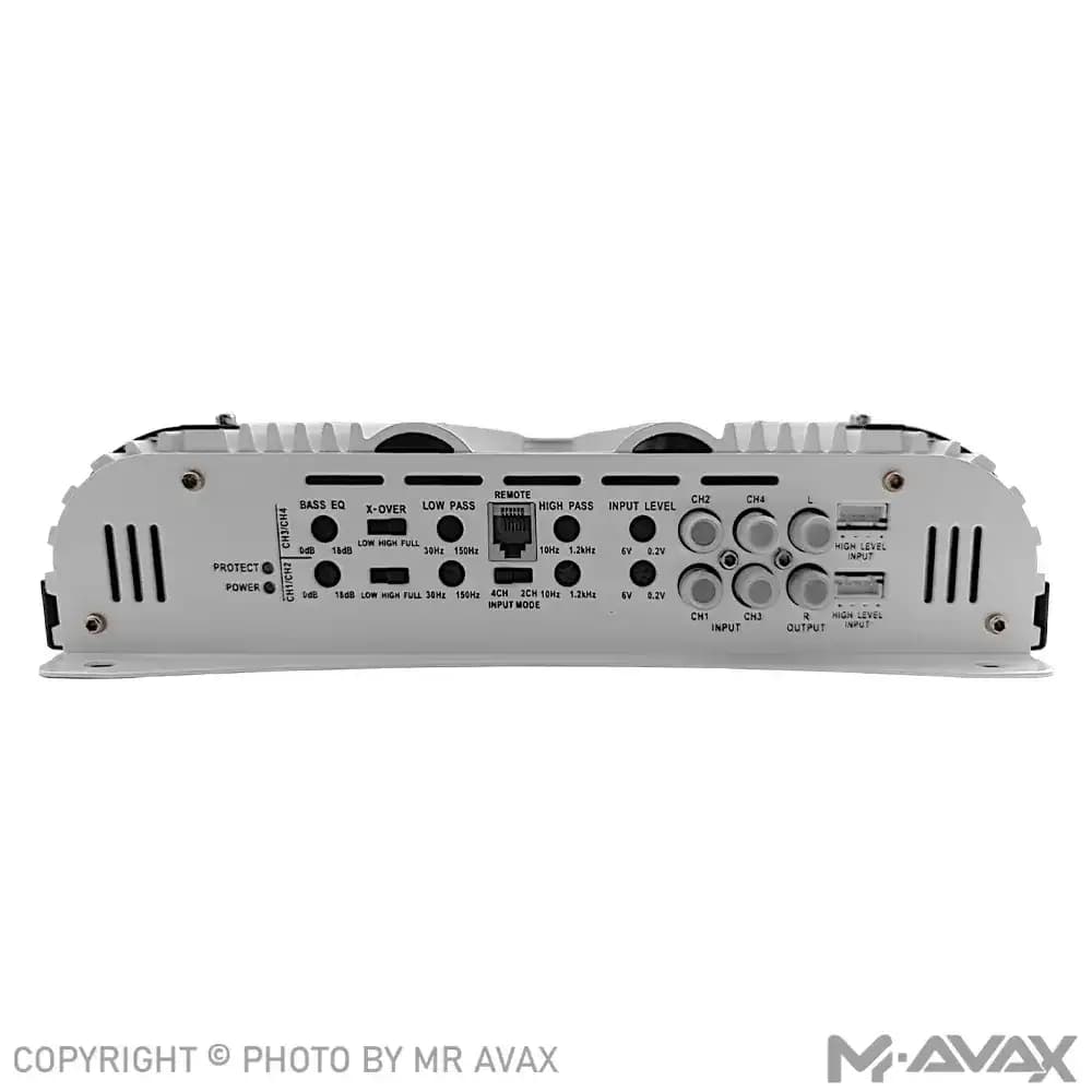 آمپلی فایر 4 کانال ام بی آکوستیک مدل MBA-9900XL2 — تصویر ۲