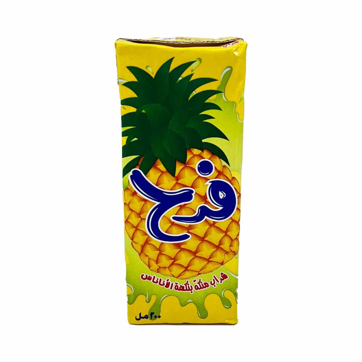 آبمیوه پاکتی با طعم آناناس عمان فرح 200 میلی لیتر
