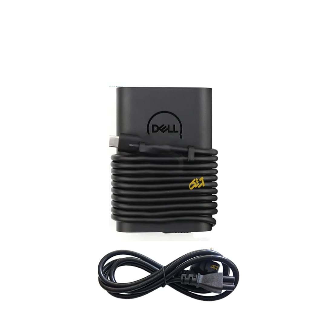 آداپتور شارژر لپ تاپ دل 20V ولت 3.25 آمپر adaptor laptop DELL type c — تصویر ۴