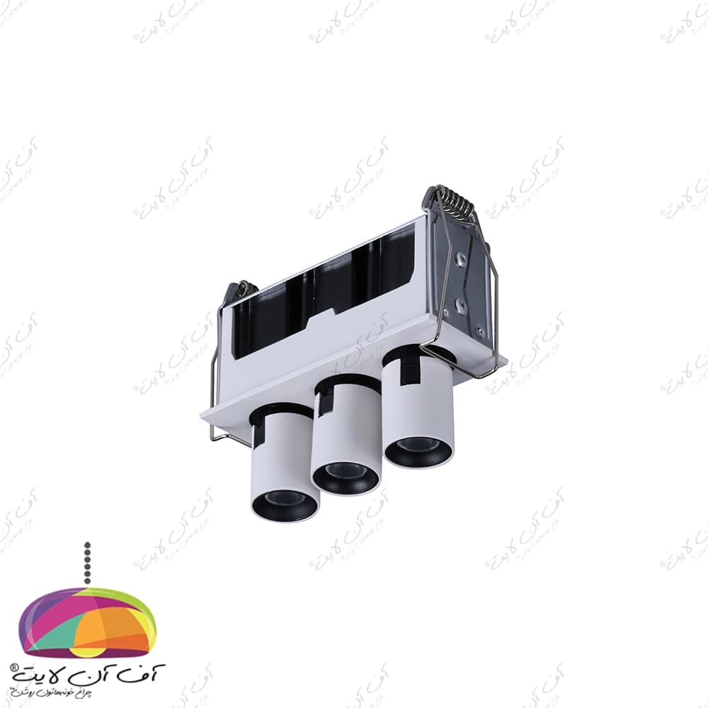 چراغ سقفی توکار SH-2303-6W شعاع الکتریک — تصویر ۲