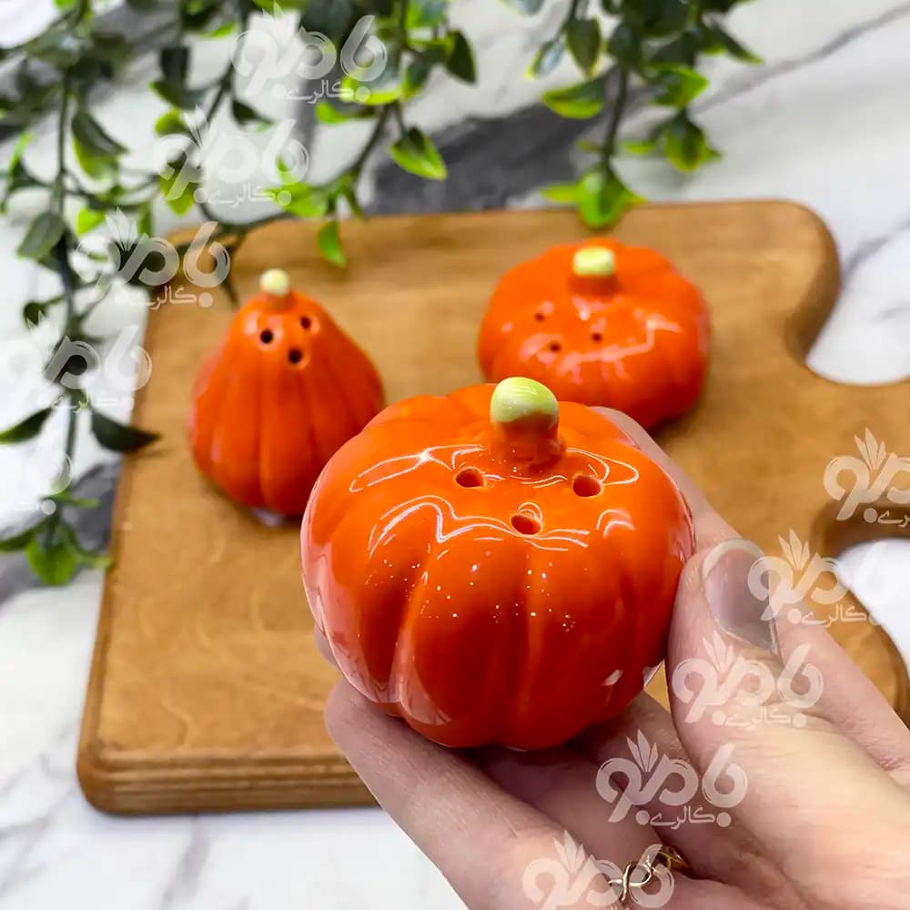 نمک پاش سرامیکی کدو تک — تصویر ۲