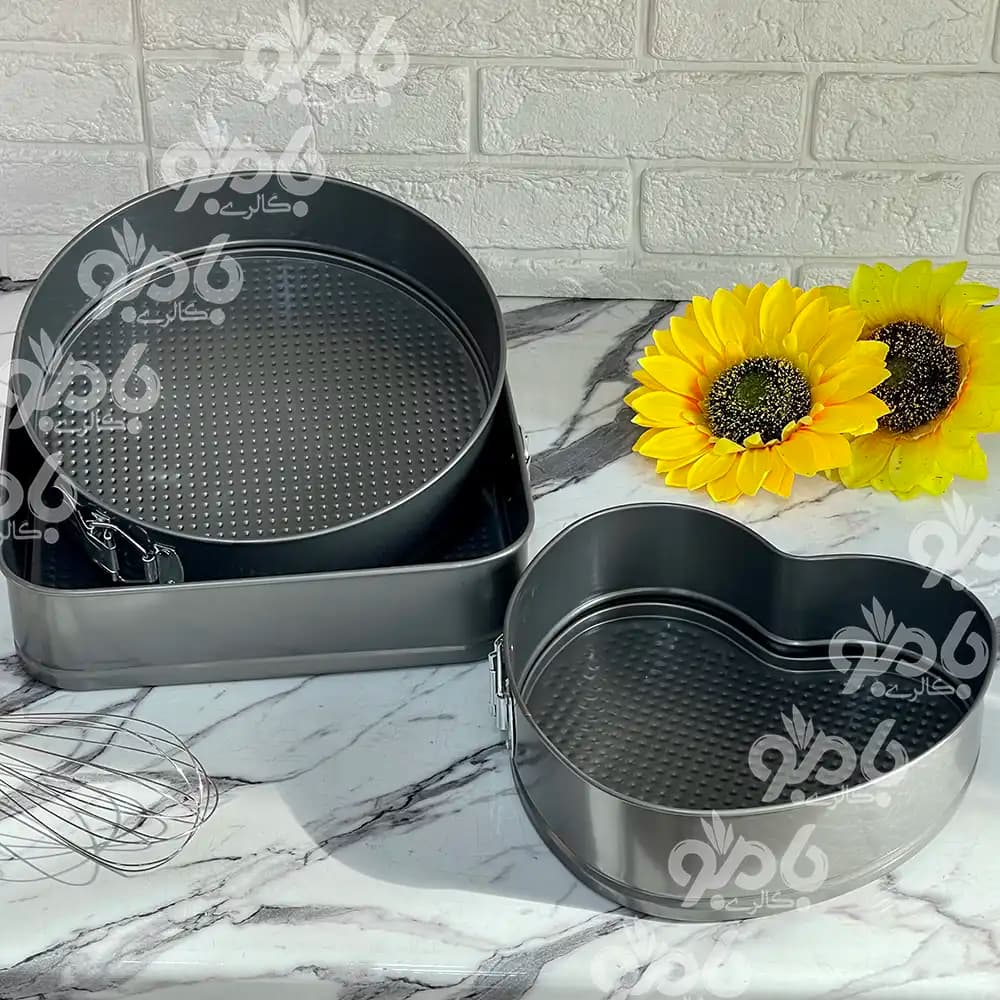 قالب کیک کمربندی سه مدل مشکی
