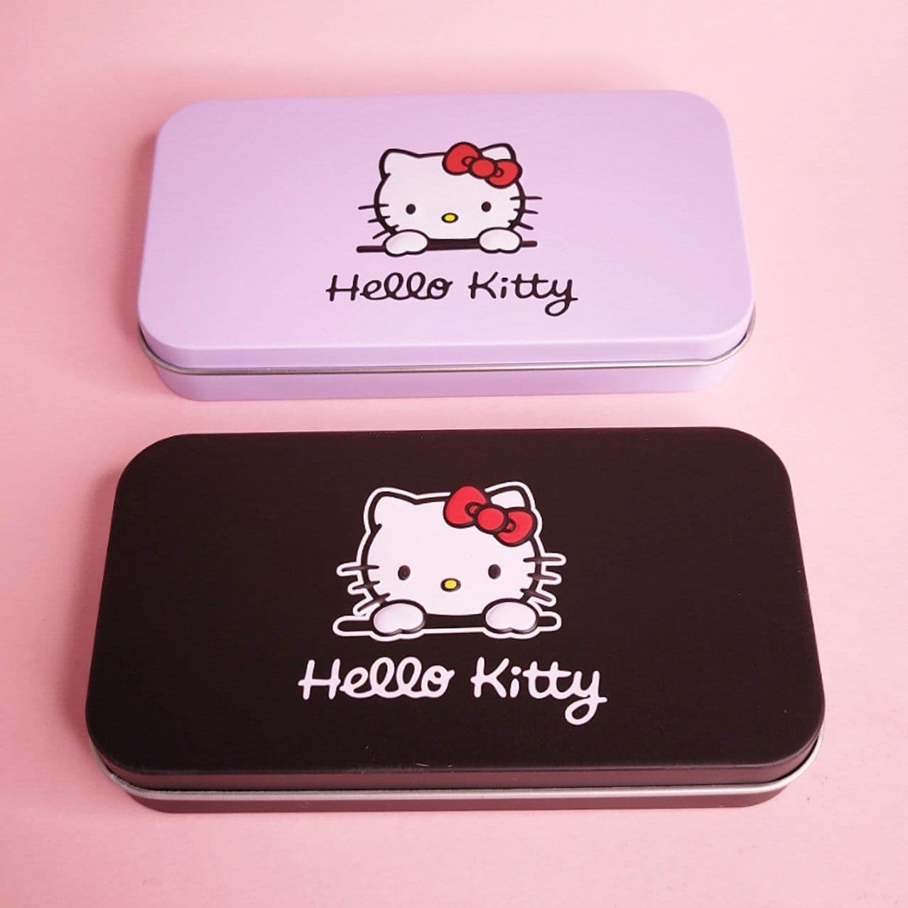 ست براش کیتی KITTY مدل جعبه فلزی مجموعه 7 عددی — تصویر ۳