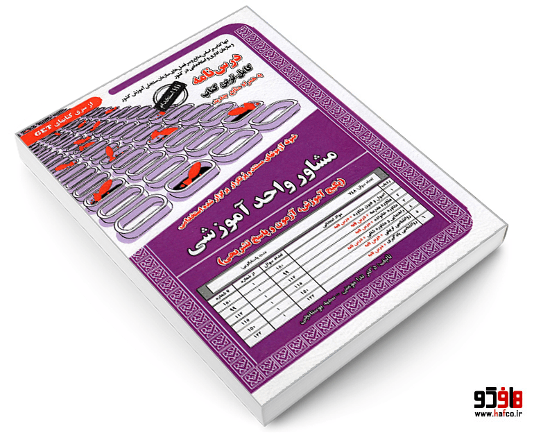 کتاب نمونه آزمونهای مستند و پرتکرار برگزار شده استخدامی مشاور واحد آموزشی (درس نامه) نشر سامان سنجش — تصویر ۳