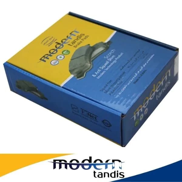 لنت ترمز جلو پراید مدرن تندیس کد MD21 — تصویر ۵