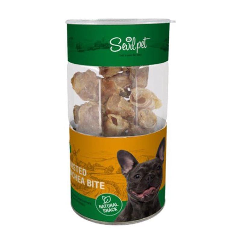 تشویقی سگ خرخره تکه ای دورپیچ اسکالپ 12pcs Sevilpe