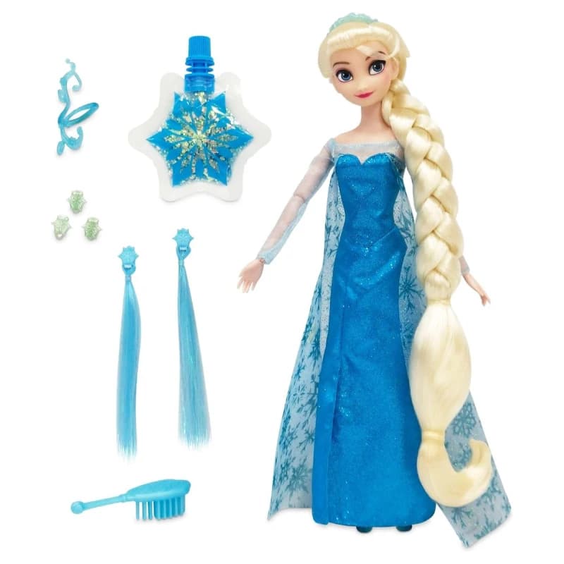عروسک السا اورجینال مدل elsa hair play dol