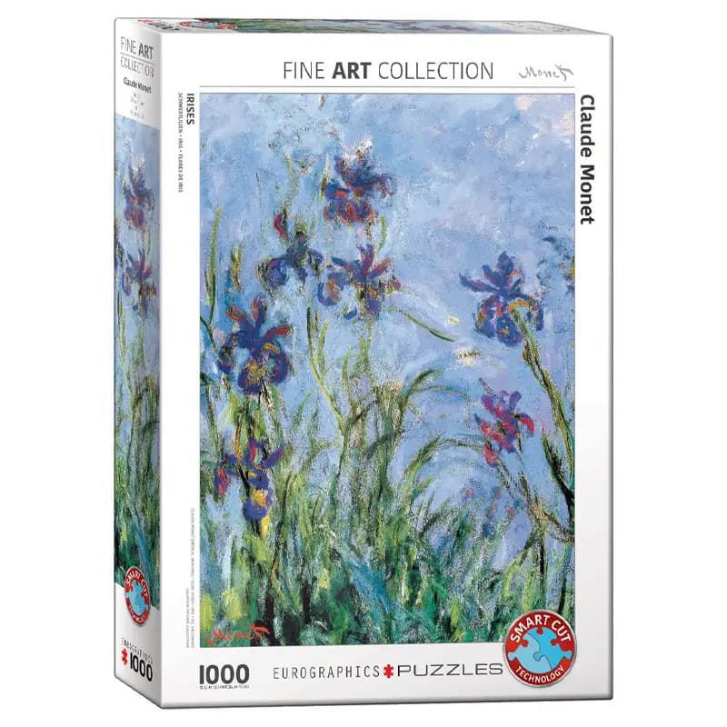 پازل 1000 تکه یوروگرافیک طرح IRISES کد 6000-2034