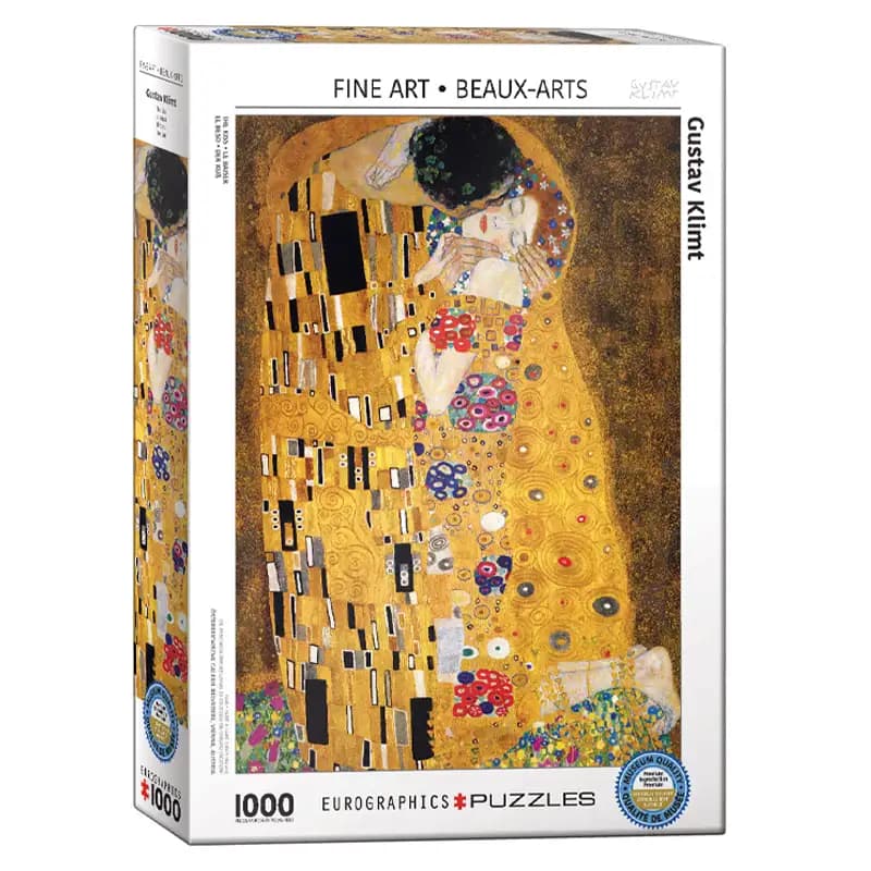 پازل 1000 تکه یوروگرافیک طرح the kiss کد 6000-4365