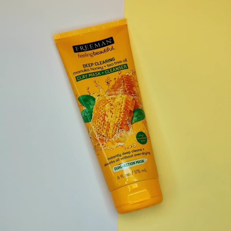 ماسک صورت و پاک کننده فریمن حاوی عسل مانوکا و روغن درخت چای 175 میل