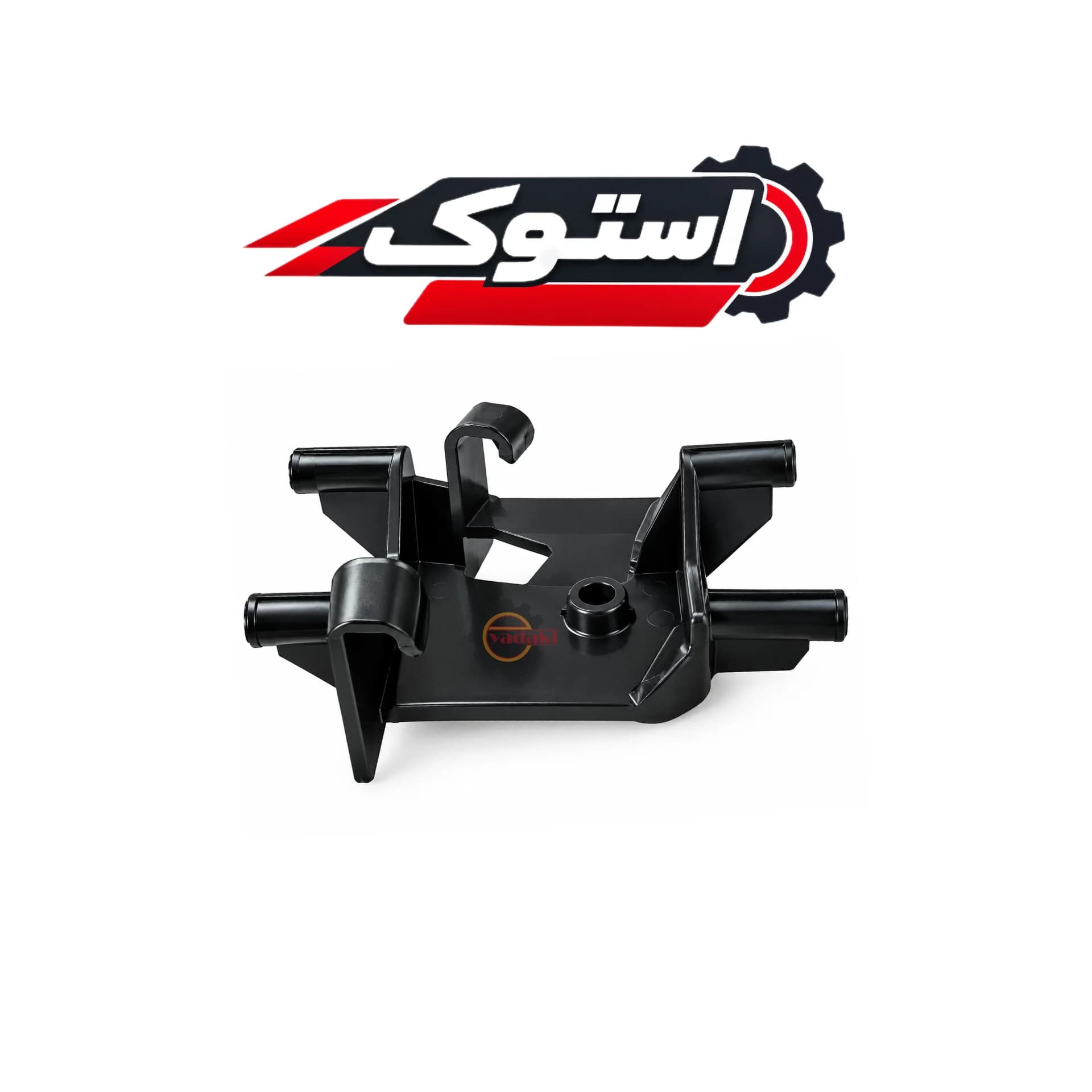 براکت پلاستیکی جلو پنجره FH500 یا FH4 استوک اصلی چپ — تصویر ۲